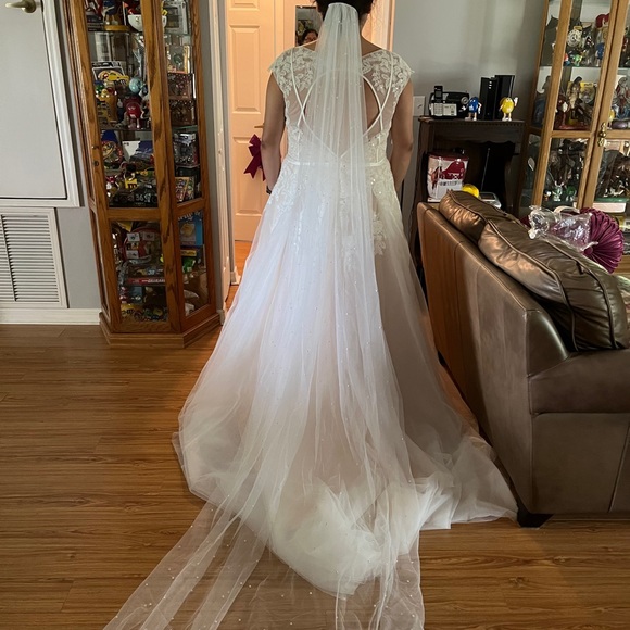 Wedding Dress (POCKETS) - Picture 3 of 4